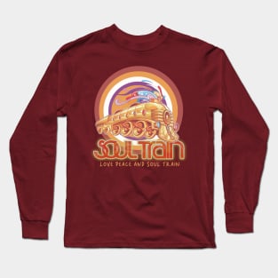 Love Peace and Soul Train Long Sleeve T-Shirt